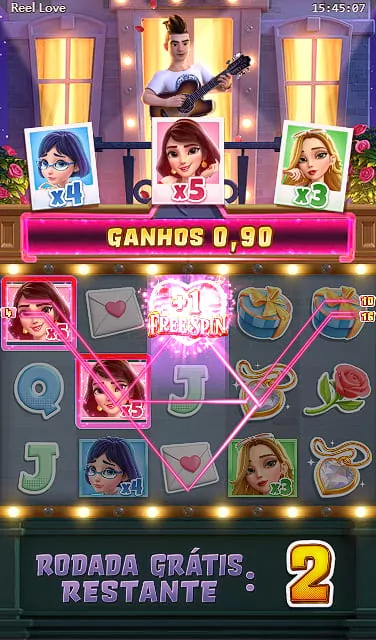 Rodadas Grátis de Reel Love
