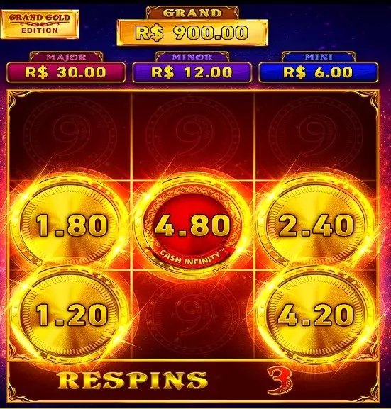Hold the Jackpot 9 Coins: Grand Gold Edition