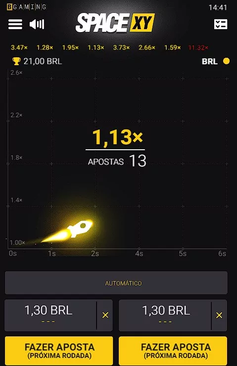 Interface de Space XY