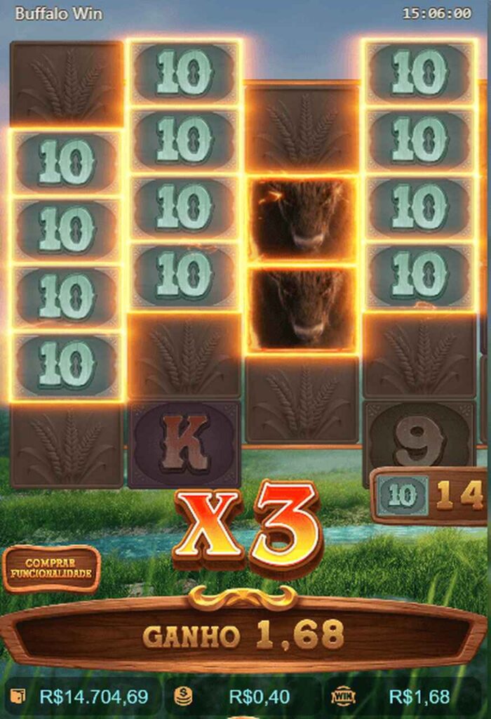 Multiplicadores progressivos de Buffalo Win