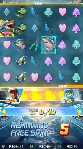 Shark hunter bônus