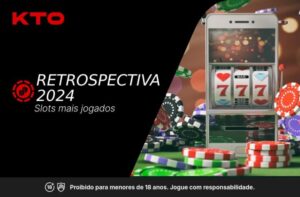 Retrospectiva 2024: Os Slots mais Jogados do Ano