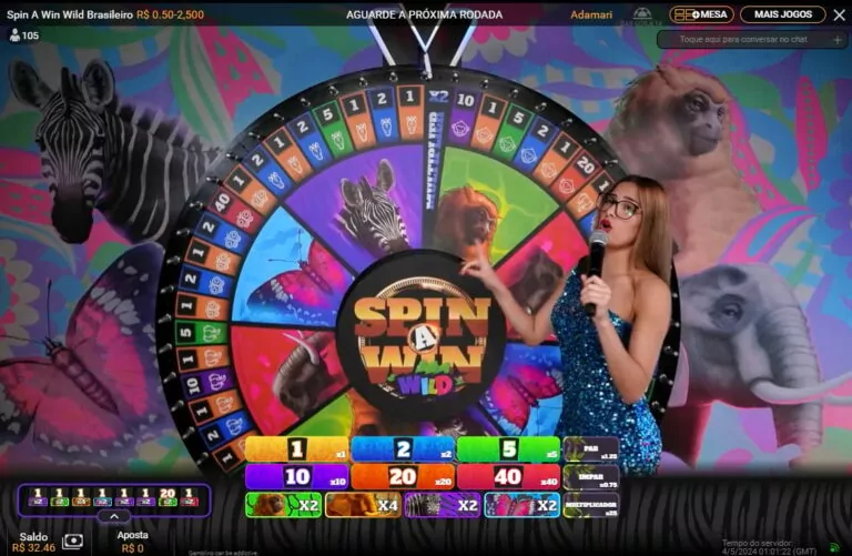 Spin a Win Wild Brasileiro