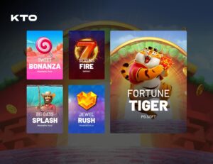 Os slots mais populares na KTO!