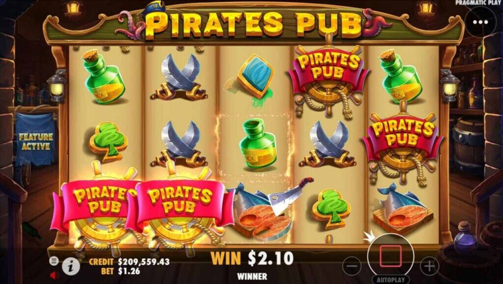 Pirates Pub Rodadas Grátis