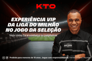 Experiência VIP na Liga do Milhão: os detalhes do camarote do Denilson para Brasil x Paraguai