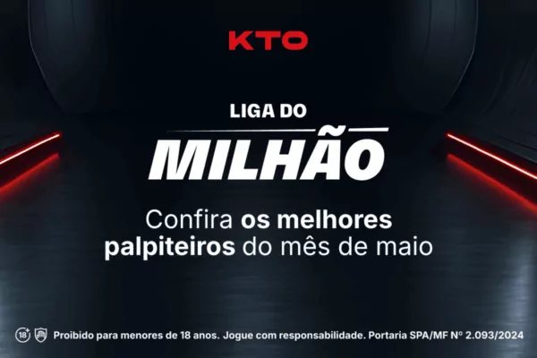 Ranking Liga do Milhão KTO Maio