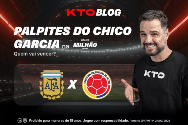 Palpites para Argentina x Colômbia do Chico Garcia