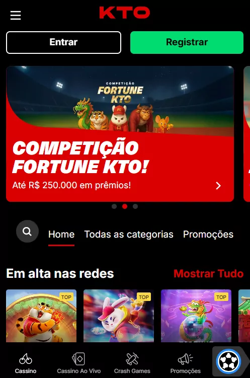 homepage KTO