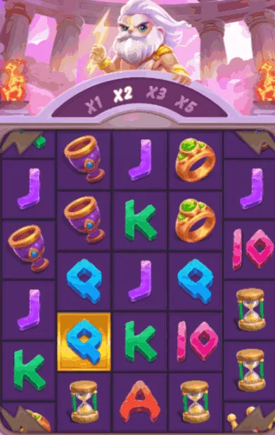 Recursos do jogo Olympus Wins