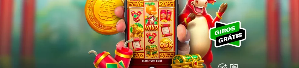 Gire e ganhe 50 giros grátis!