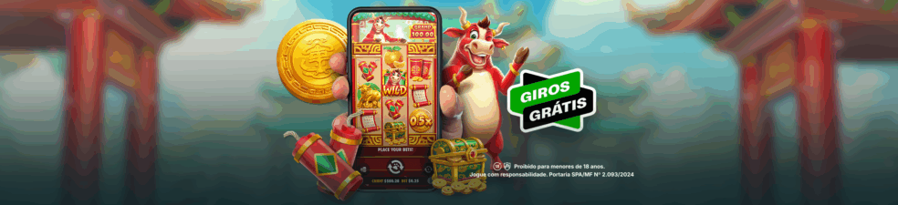 Ganhe 50 giros grátis!