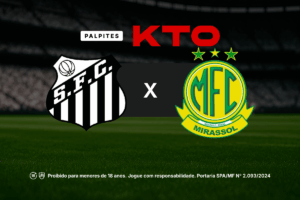 Palpites KTO para Santos x Mirassol