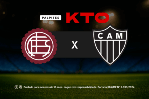Palpites KTO para Lanús x Atlético-MG - Final da Sul-Americana