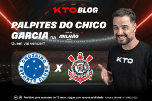 Palpites de Chico Garcia para Cruzeiro x Corinthians - Brasileirão