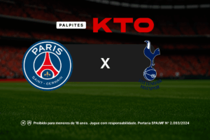 Palpites KTO para PSG x Tottenham - Champions League
