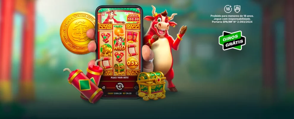 Gire e ganhe 50 giros grátis!