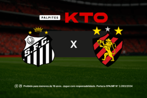 Palpites KTO para Santos x Sport - Brasileirão