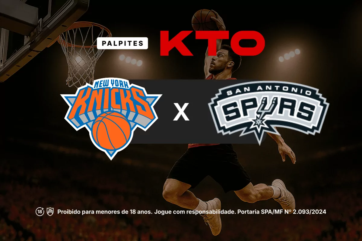 Palpites Knicks x Spurs NBA Cup