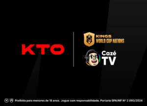 Kings World Cup Nations 2026 terá KTO na CazéTV e apostas no torneio