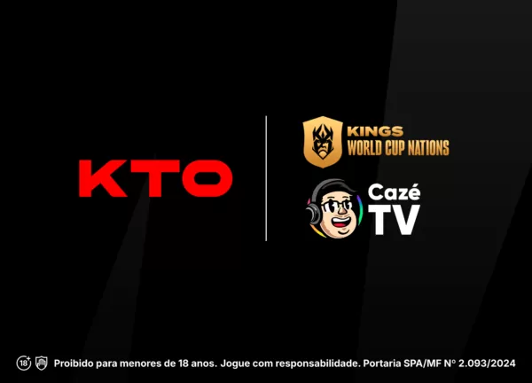Kings World Cup Nations 2026 terá KTO na CazéTV e apostas no torneio