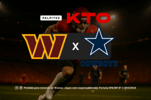 Palpites Washington Commanders x Dallas Cowboys