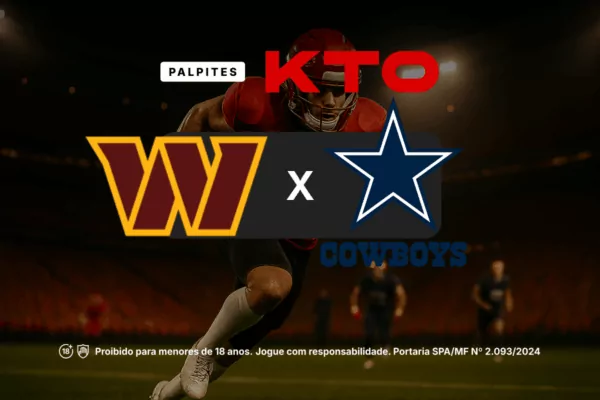 Palpites Washington Commanders x Dallas Cowboys