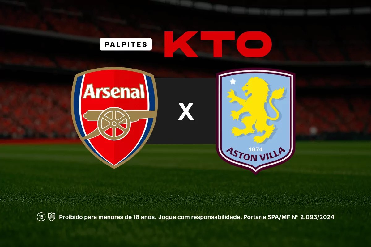 Palpites Arsenal x Aston Villa