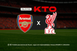 Palpites Arsenal x Liverpool