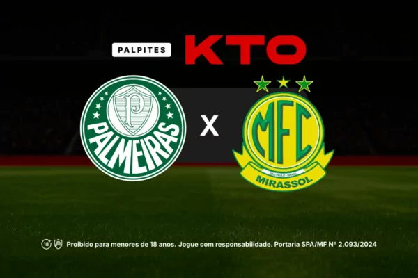 Palpites Palmeiras x Mirassol