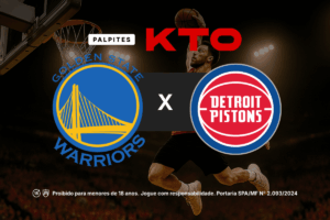 Palpites Golden State Warriors x Detroit Pistons