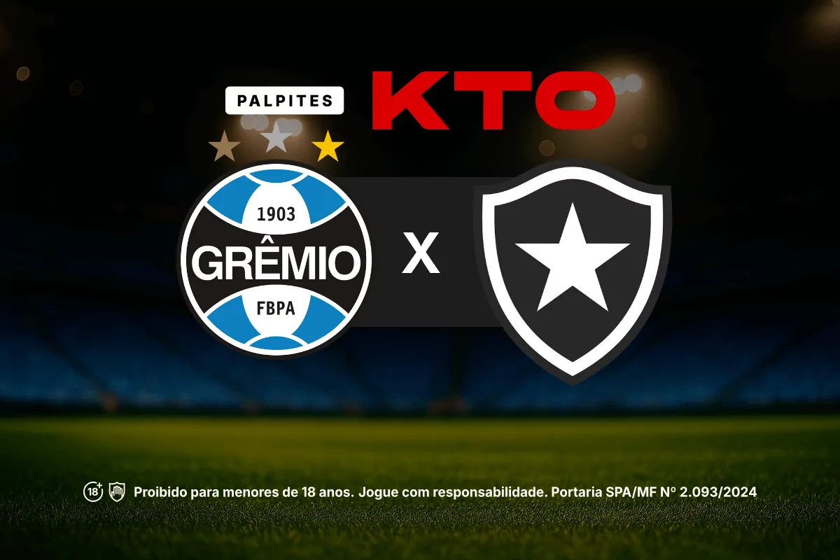 Palpites Grêmio x Botafogo
