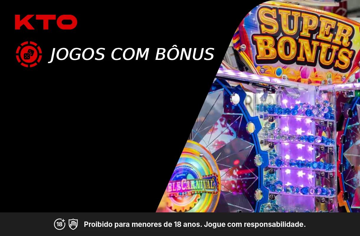 Veja os top jogos com bônus no cassino KTO