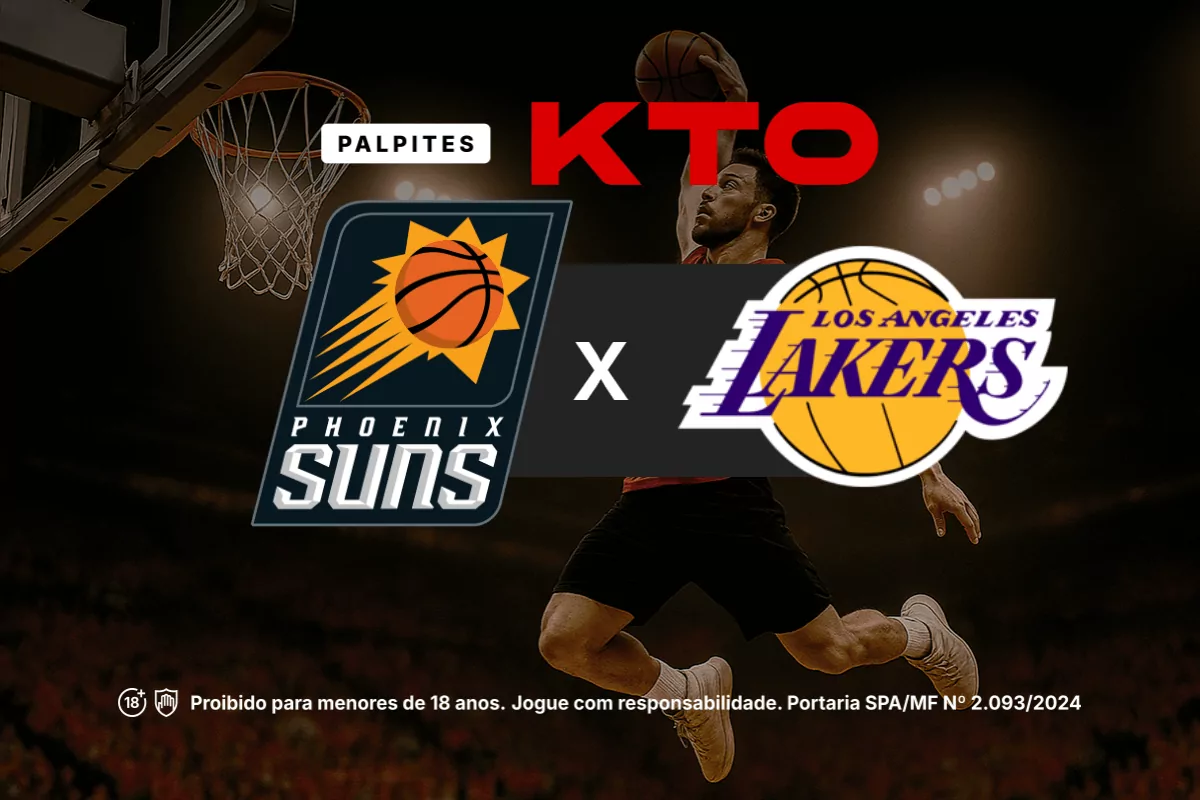 Palpites Phoenix Suns x Los Angeles Lakers
