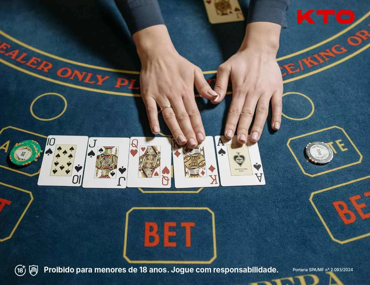 Entenda como usar a tabela Blackjack com o guia da KTO