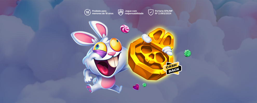 Cashback turbinado em 10x