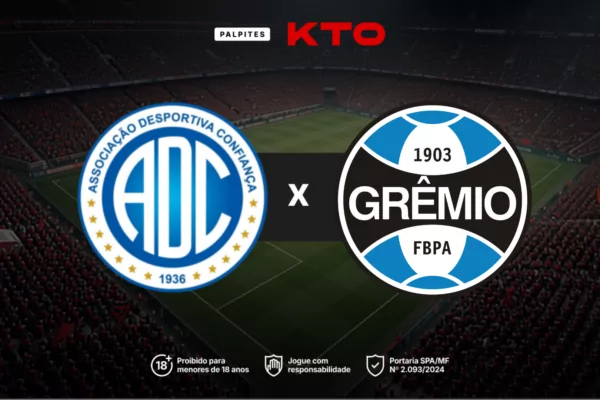 Confiança vs Grêmio - Copa do Brasil
