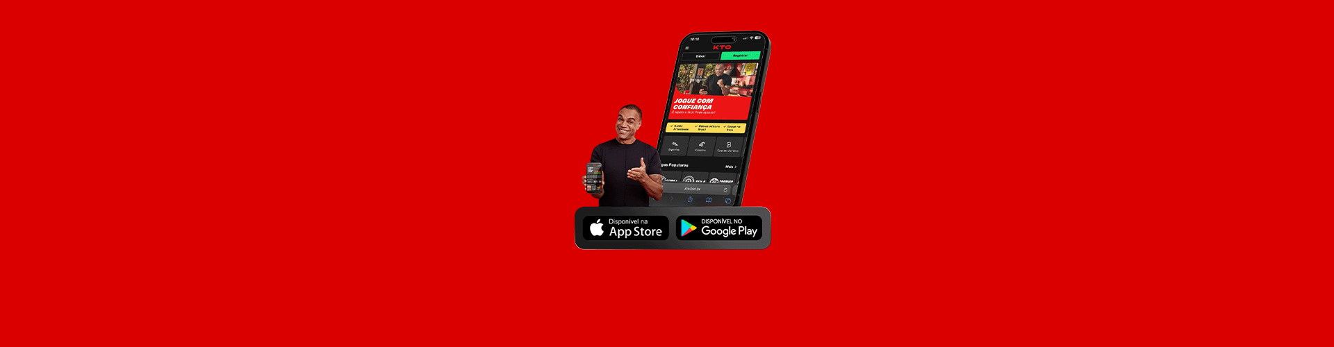 SEU JOGO COMEÇA NO APP