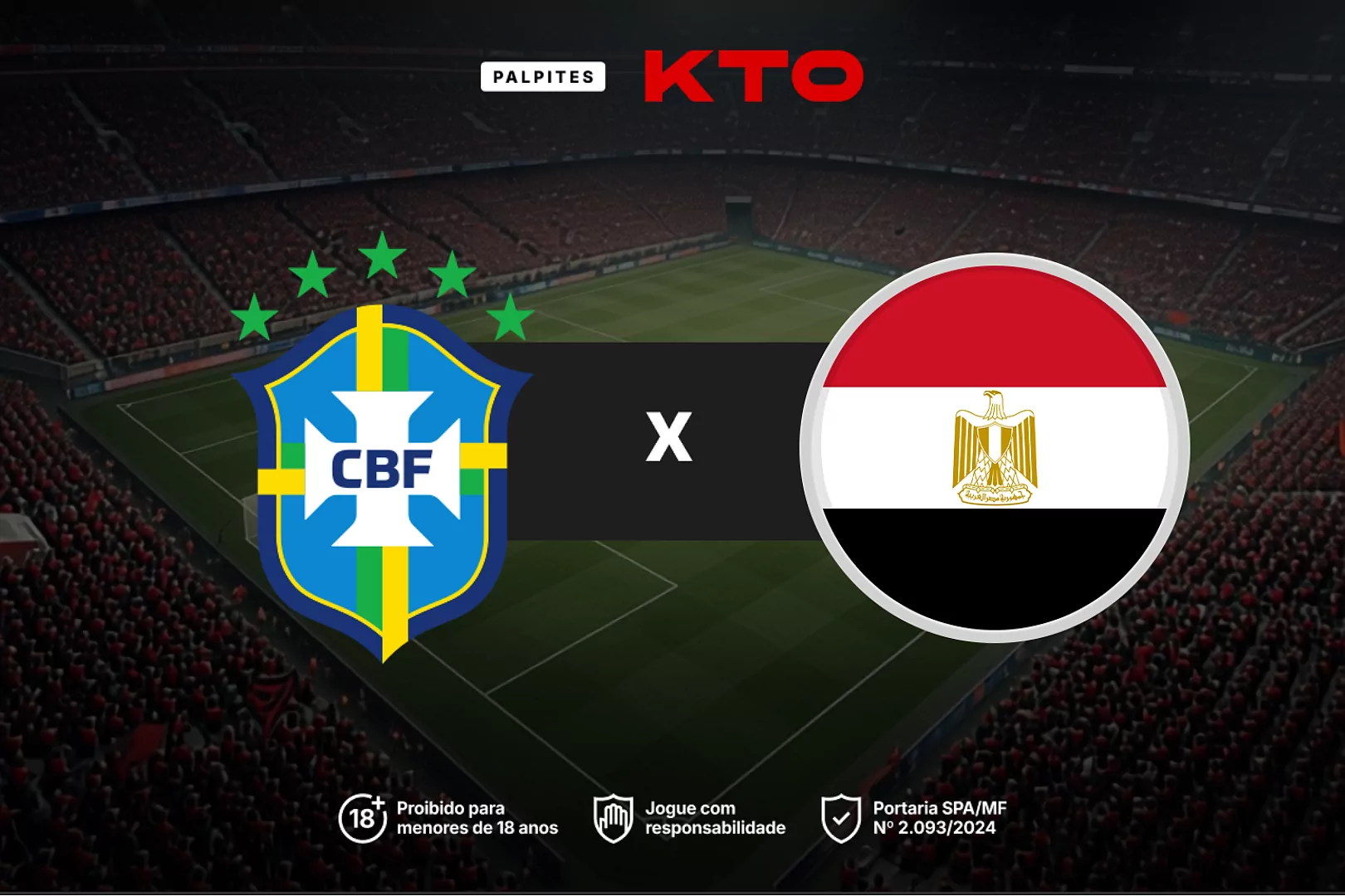 Brasil x Egito