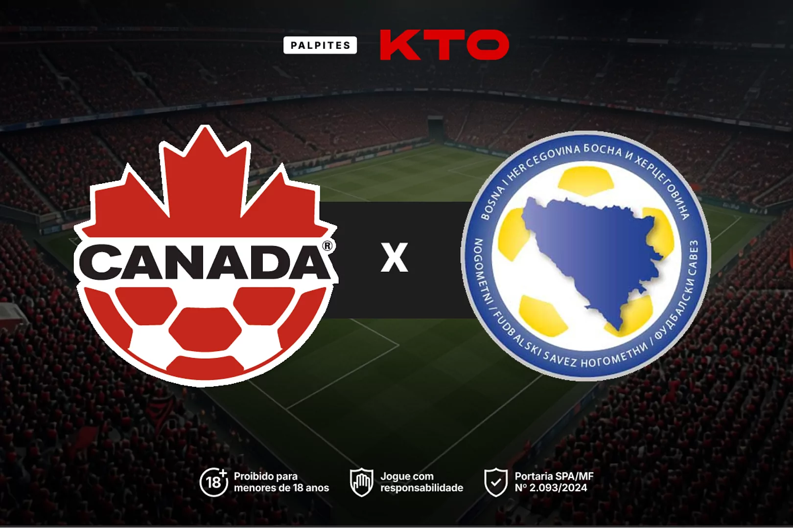 Canadá x Bósnia e Herzegovina