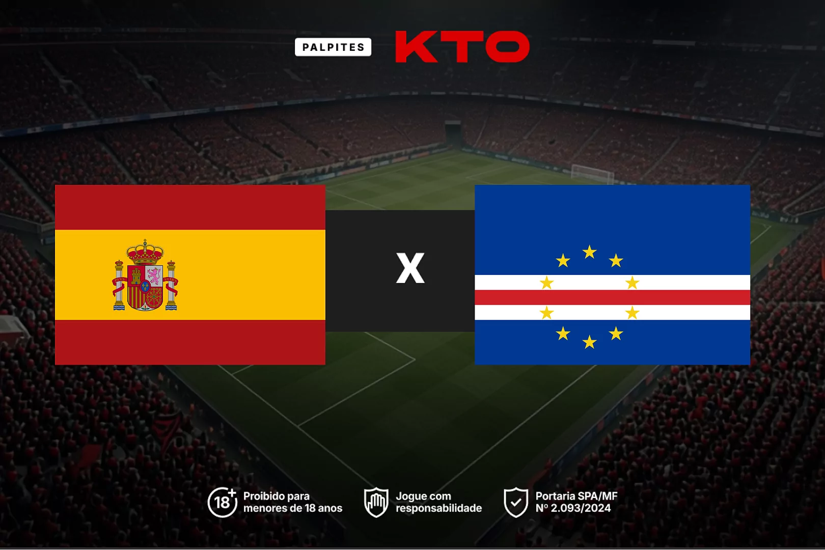 Espanha x Cabo Verde