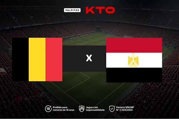 Bélgica x Egito