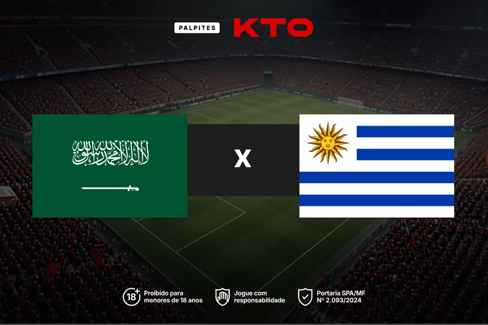 Arábia Saudita x Uruguai
