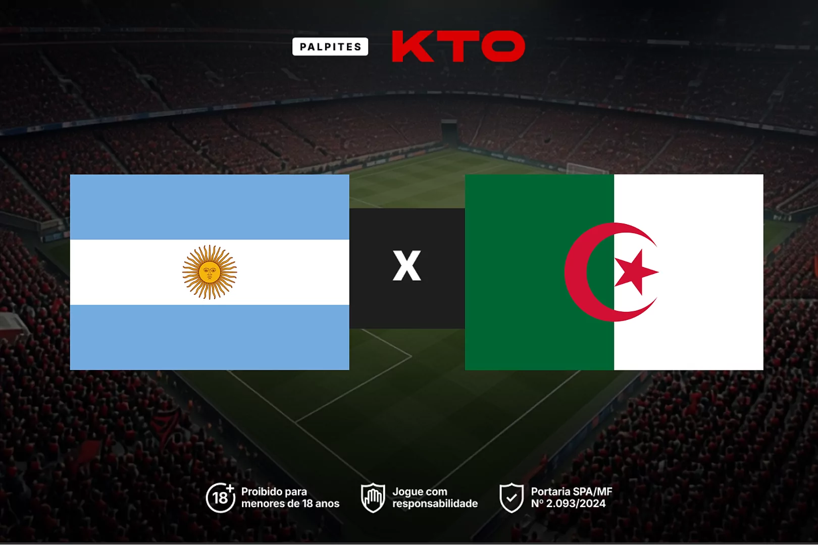 Argentina x Argélia