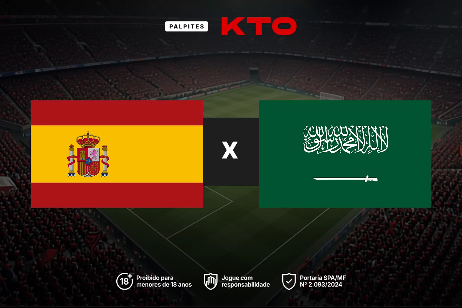 Espanha x Arábia Saudita