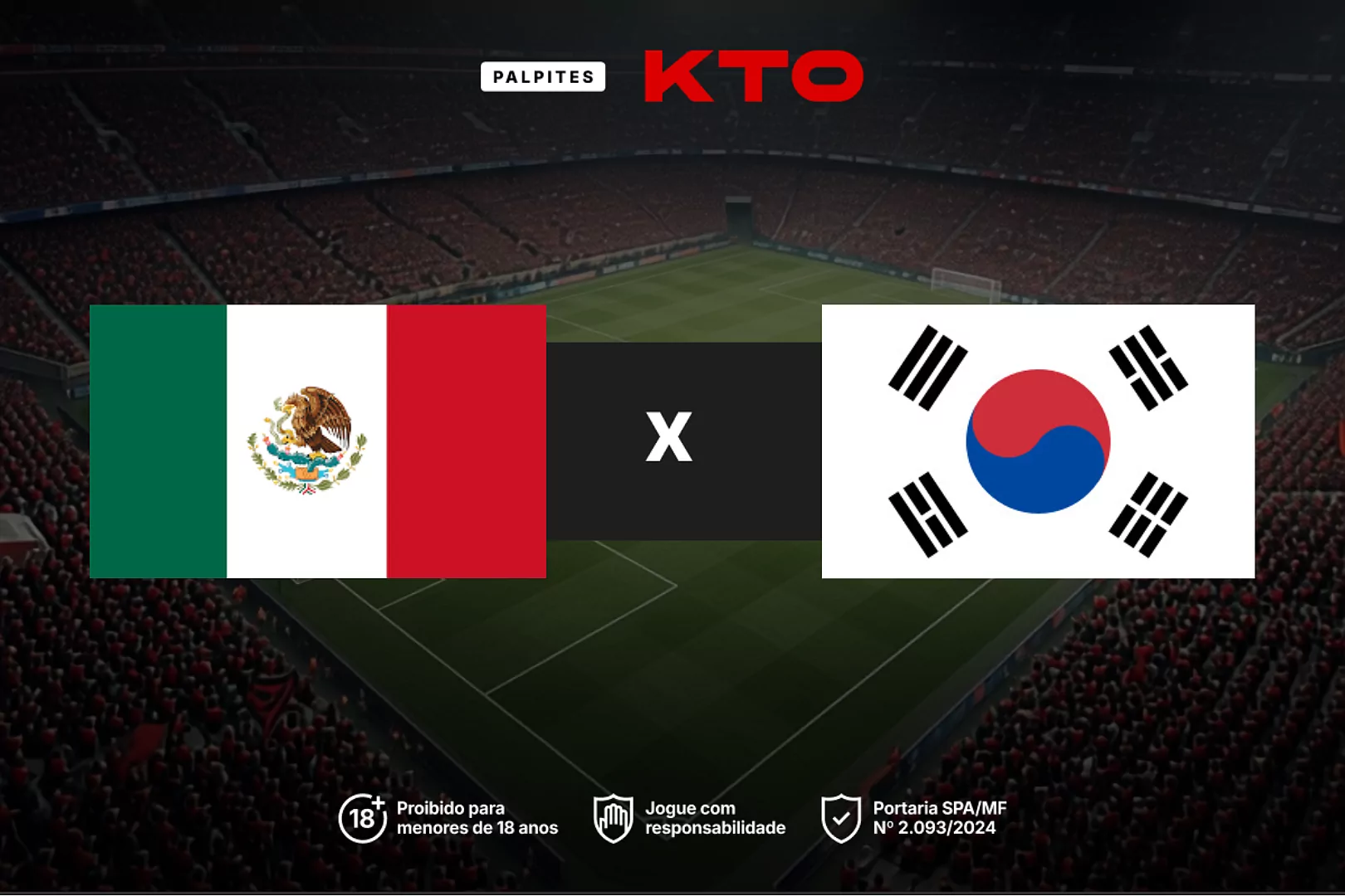 México x Coreia do Sul