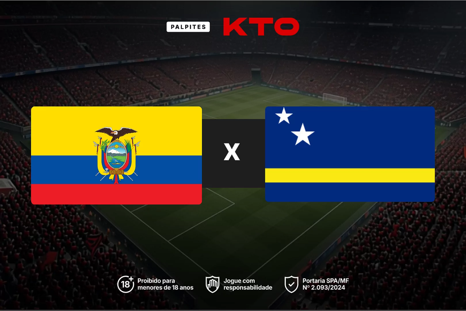 Equador x Curaçao