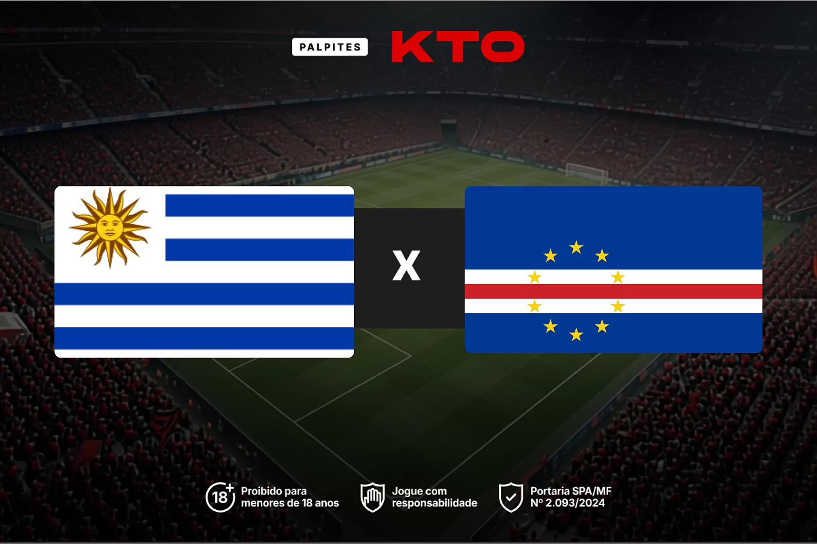 Uruguai x Cabo Verde
