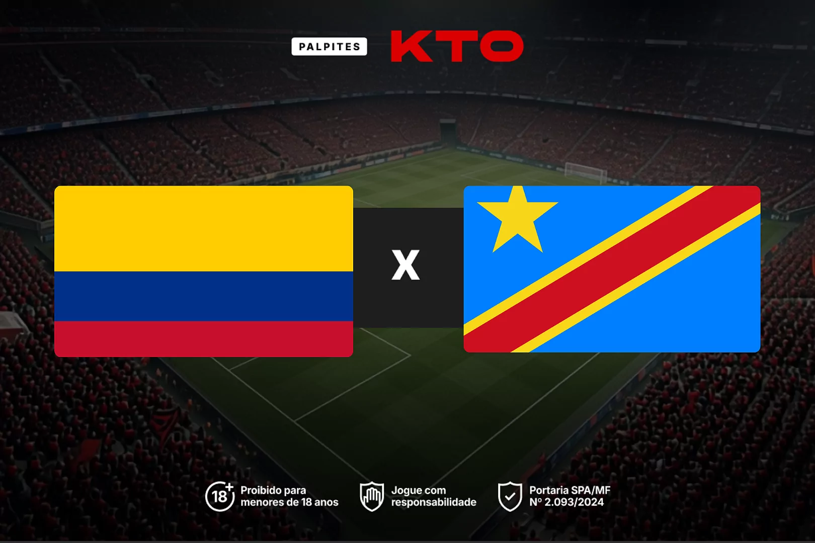 Colômbia x RD Congo