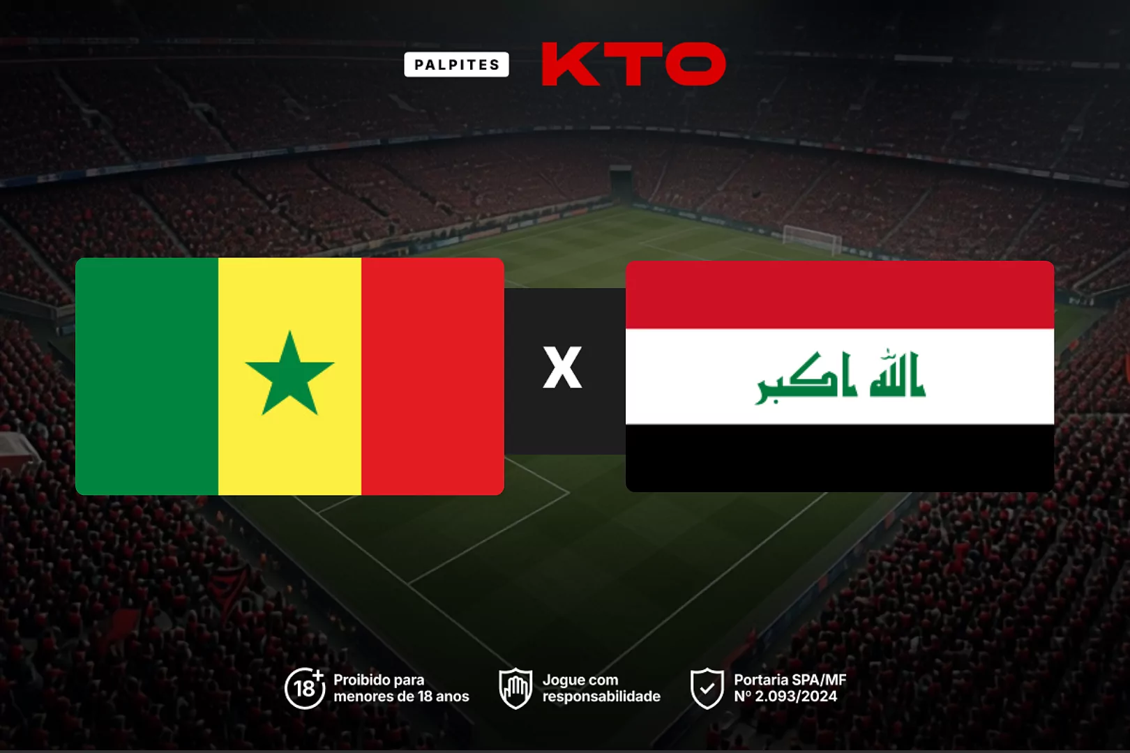 Senegal x Iraque